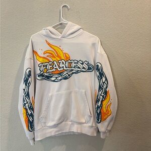 PacSun Fearless Flame Graphic Hoodie